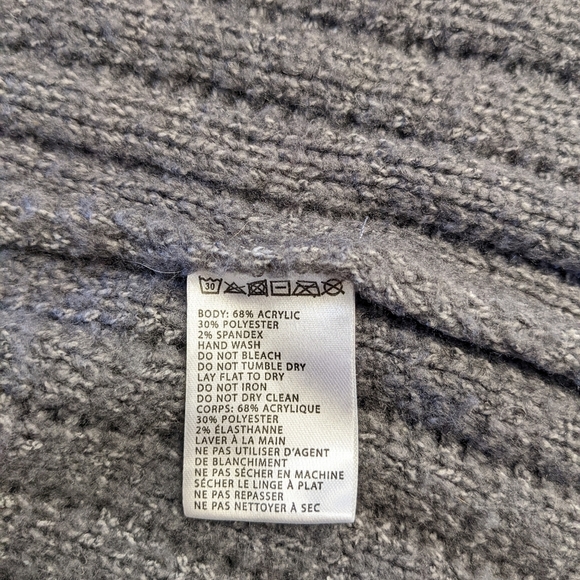 Urban Outfitters Truly Madly Deeply Gray Open Front Oversized Cardigan -… - Picture 9 of 11